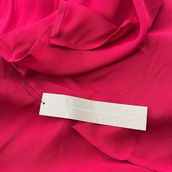 Reformation Women's Cherry Kourtney Dress 12 - Picture 9 of 11